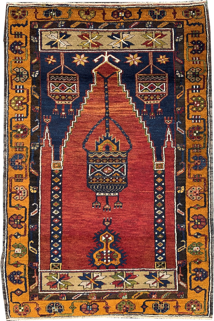 Cappadocian Yahyali Prayer Carpet