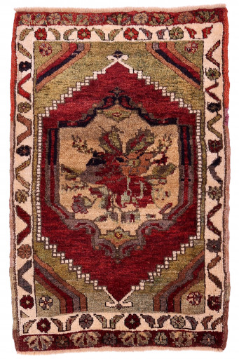 Cappadocian Yesilova Carpet Yastik