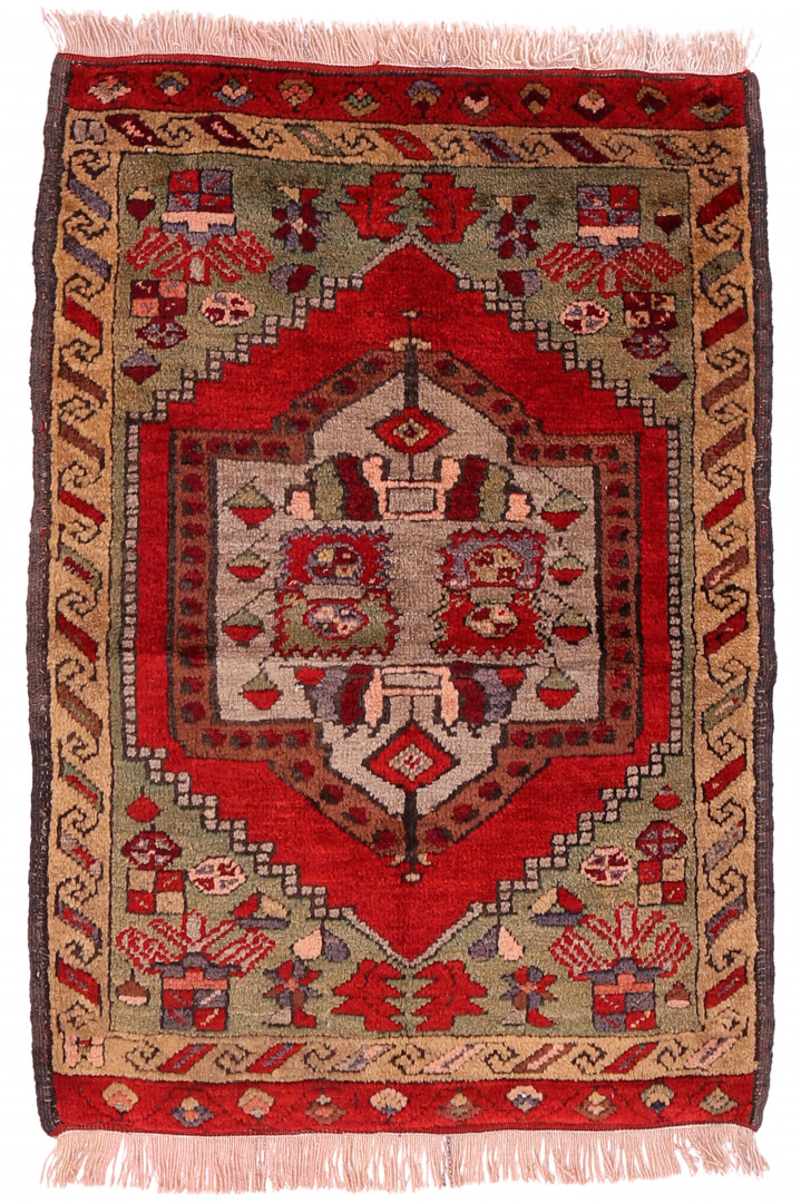 Cappadocian Yesilova Carpet Yastik